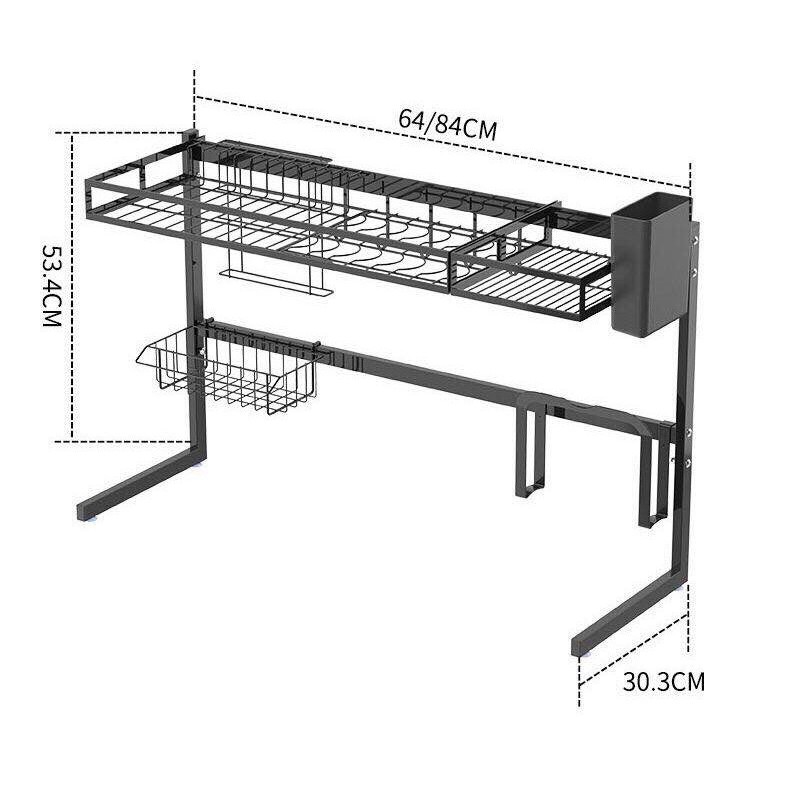 Kệ để bát chén đĩa đũa dao thớt inox 304 thông minh kiểu mới TAM HIỆP STORE, Bảo hành 12 tháng