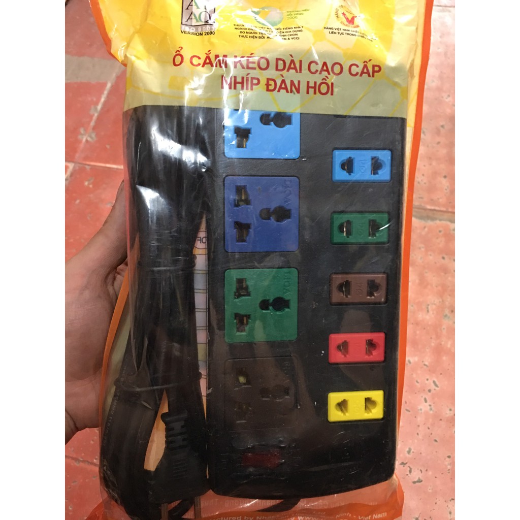 Ổ CẮM ĐIỆN LIOA ĐA NĂNG 10 LỖ DÂY 5M