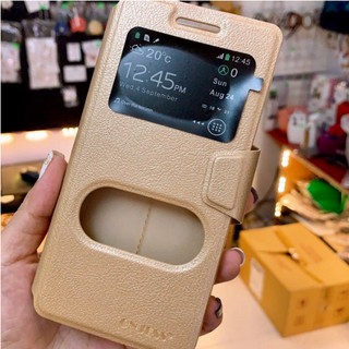 Bao da Samsung Galaxy A10/ A10F Hiệu Onjess hở mặt ( Chính Hãng )