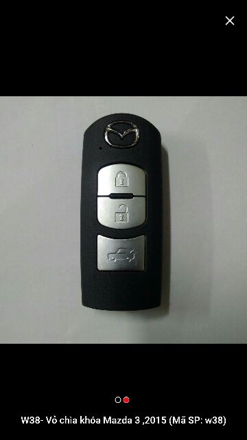Vỏ chìa khóa Mazda 3nut cao cấp