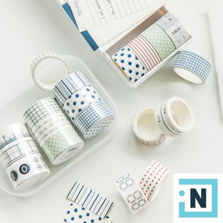 [Giá Sỉ Từ 2 Set] Set 3 Cuộn Washi Tape K941 Rituals Trang Trí Đáng Yêu Tiện Lợi
