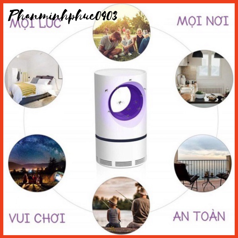 Đèn Bắt Muỗi Mosquito Killing công nghệ đèn LED
