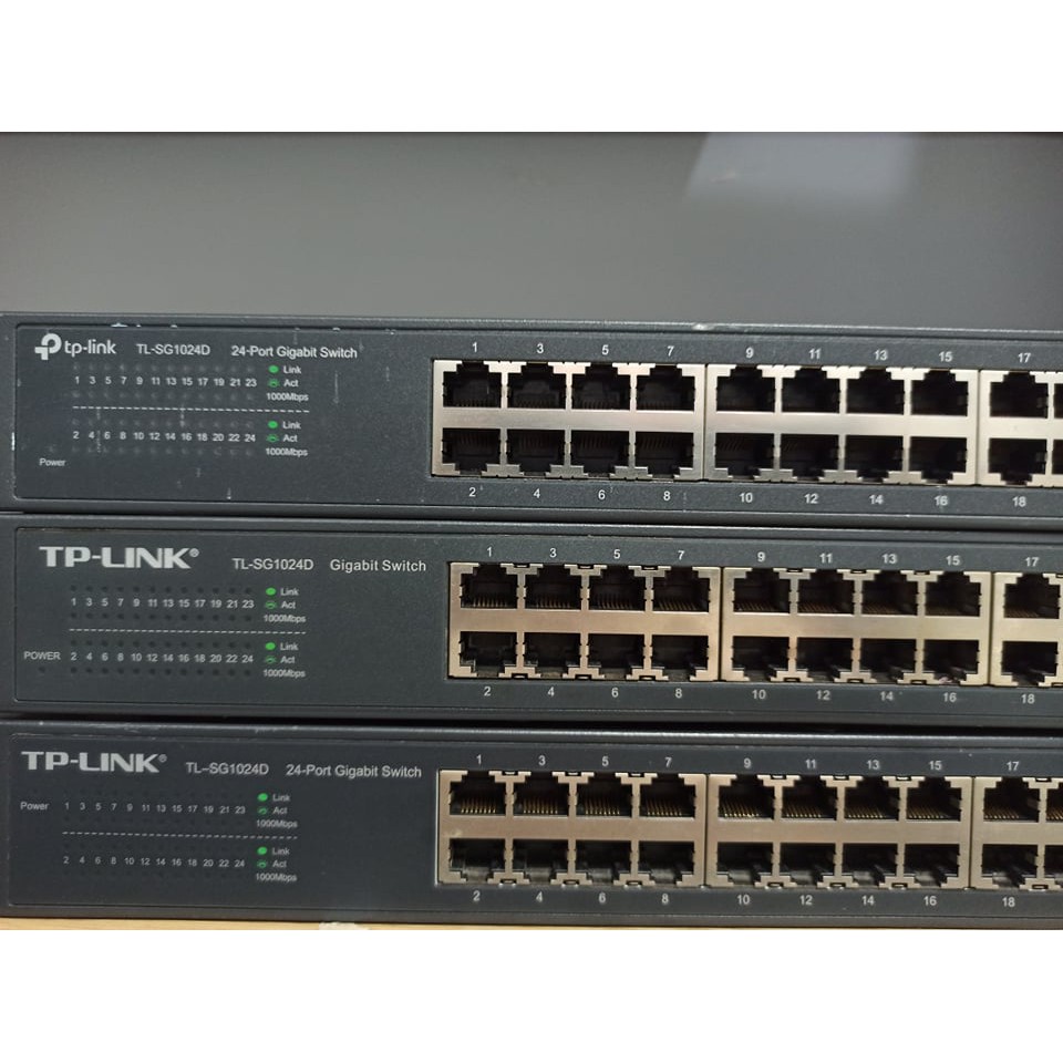 Thiết bị chuyển mạch switch 24 port TPLink_BH 1 tháng