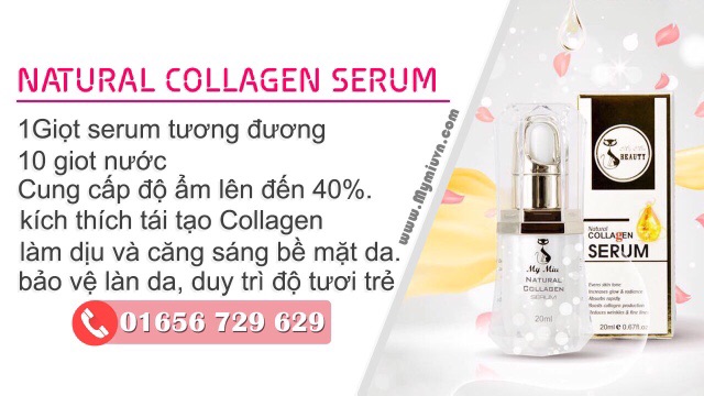 SERUM COLLAGEN CẤP ẨM - CHỐNG LÃO HOÁ MY MIU