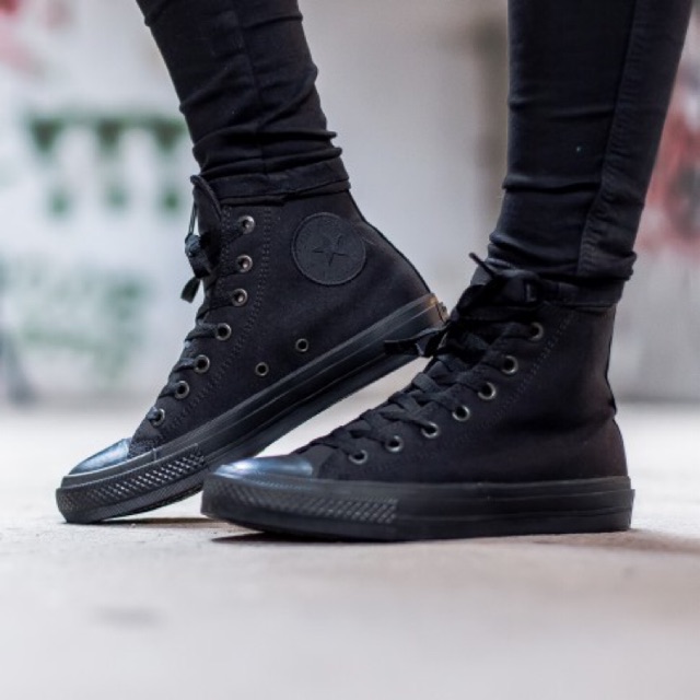 converse full black
