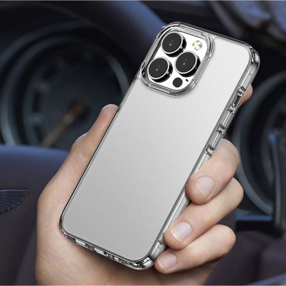 Ốp lưng iPhone 15/ 15 Plus/ 15 Pro/ 15 Pro Max/ 14/ 13/ 12, ốp chống vân tay, ốp chống sốc, ốp nhám mờ hiệu Likgus