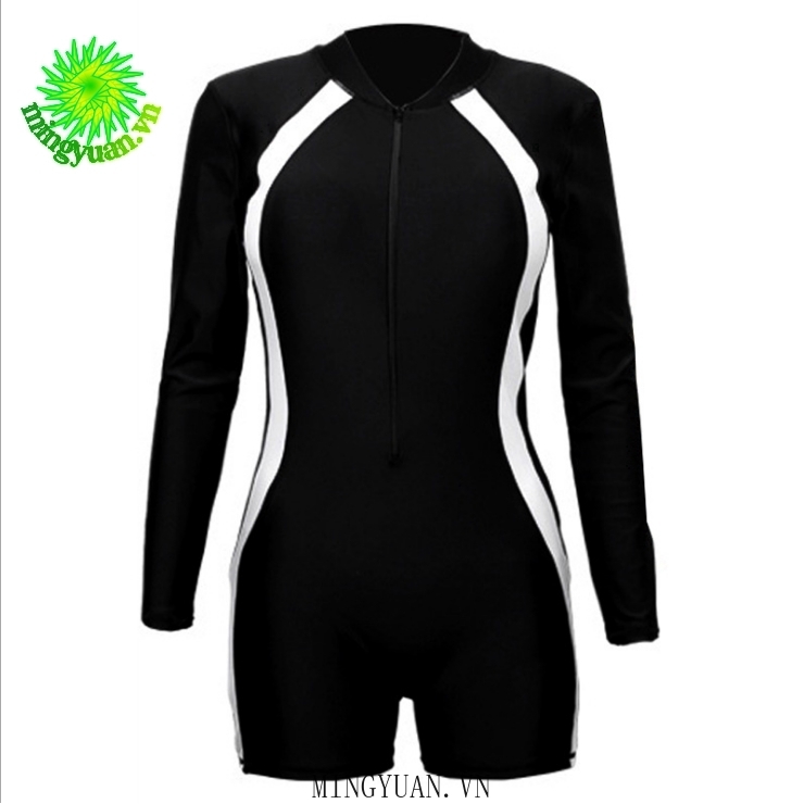 Bộ Đồ Lặn Tay Dài Kiểu Dáng Thể Thao Năng Động Cho Nữ Cỡ s-4xl
