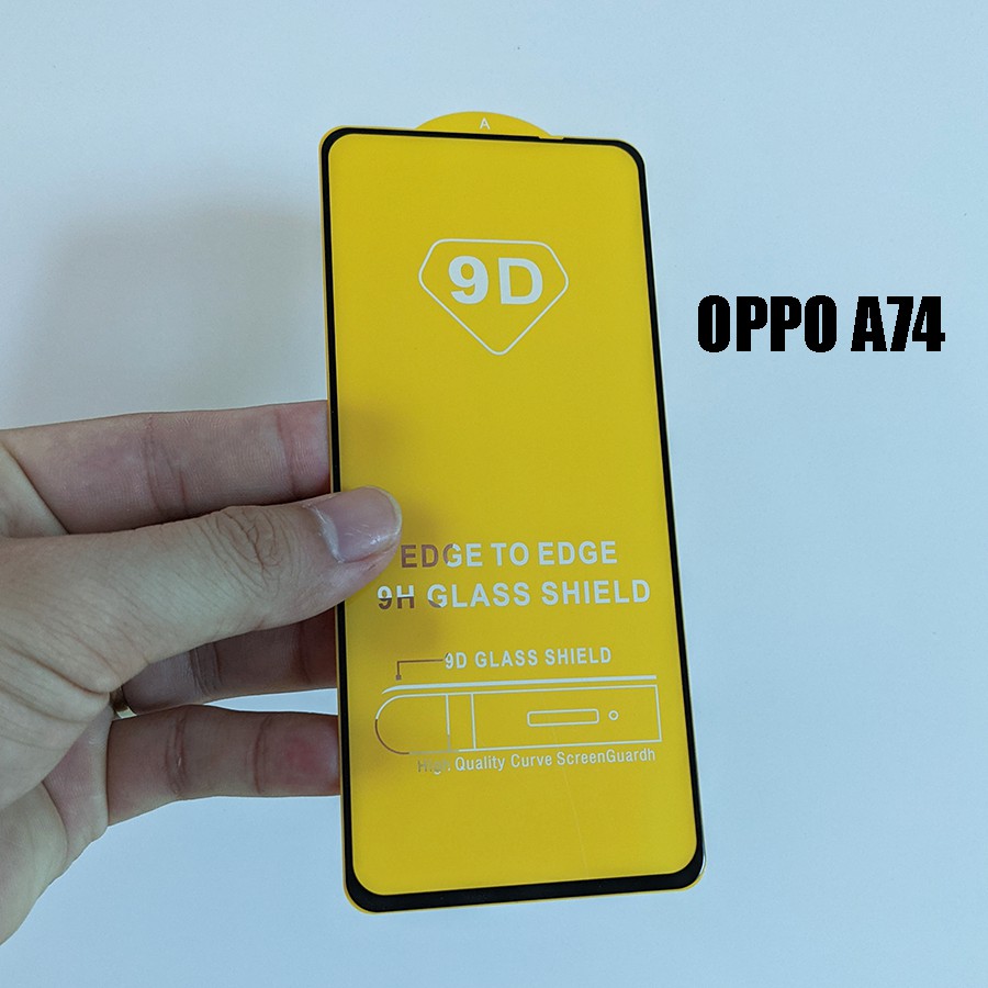 Dán cường lực phủ màn hình Oppo A74