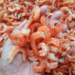 Khô tôm loại 1 1kg đặc sản cà mau phơi sấy tự nhiên, không tẩm phẩm màu, không chất bảo quản. thịt tôm dai và ngọt