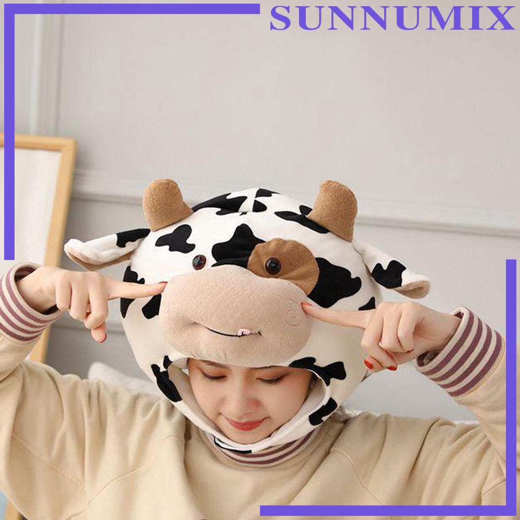 Mũ Hình Chú Bò Đáng Yêu Cho Nữ