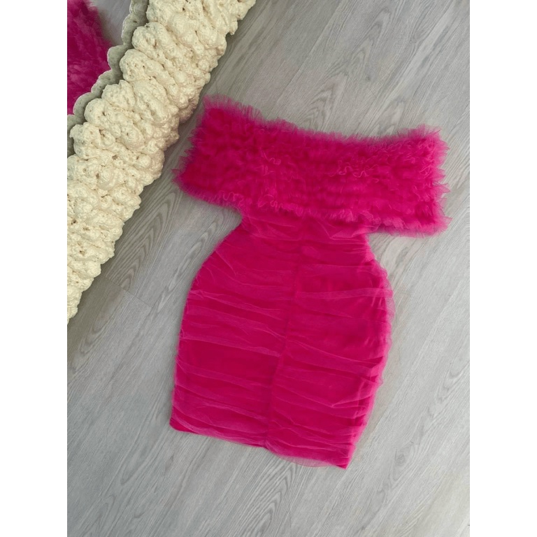 ĐẦM BODY LƯỚI TRỄ VAI KHOE TRỌN BODY NÓNG BỎNG ĐI VŨ TRƯỜNG CHƠI BAR SIU HOT PU THỜI TRANG HHP 2022