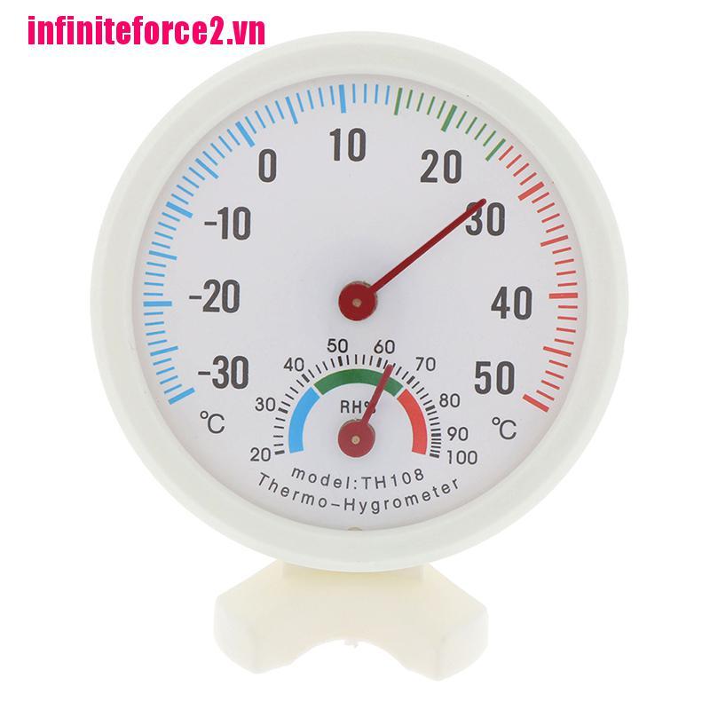 Đồng hồ đo nhiệt độ và độ ẩm trong nhà/ngoài trời mini