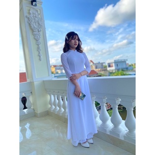 bộ áo dài học sinh may sẳn