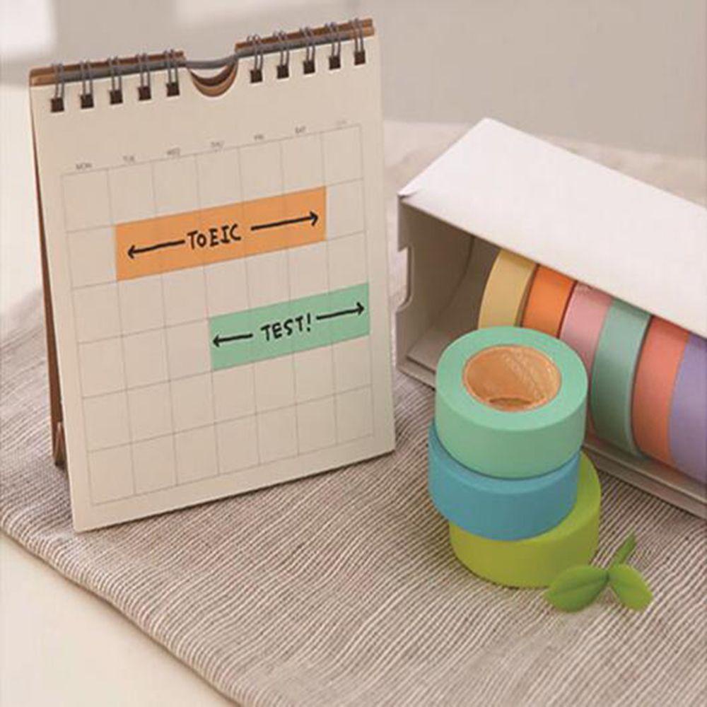 PATRICIA 10 Cuộn Băng Keo Màu Kẹo 0.75Cmx5M