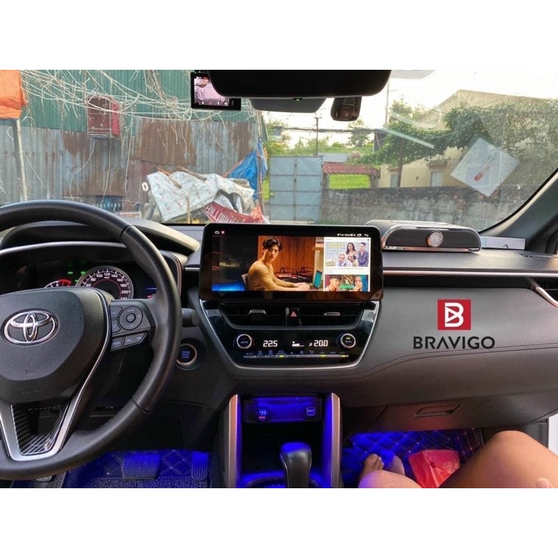 Siêu Hot: Màn hình Android Bravigo dành riêng cho xe Toyota Cross