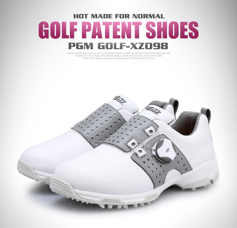 GIÀY GOLF NỮ PGM XZ098 Women Microfibre Golf Shoes
