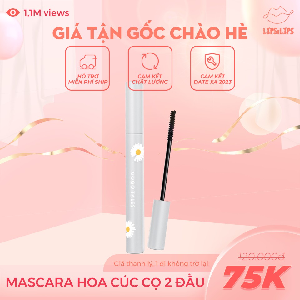 [Thanh Lý] Mascara Hoa Cúc Chổi 2 Mặt HOT TIKTOK | BigBuy360 - bigbuy360.vn