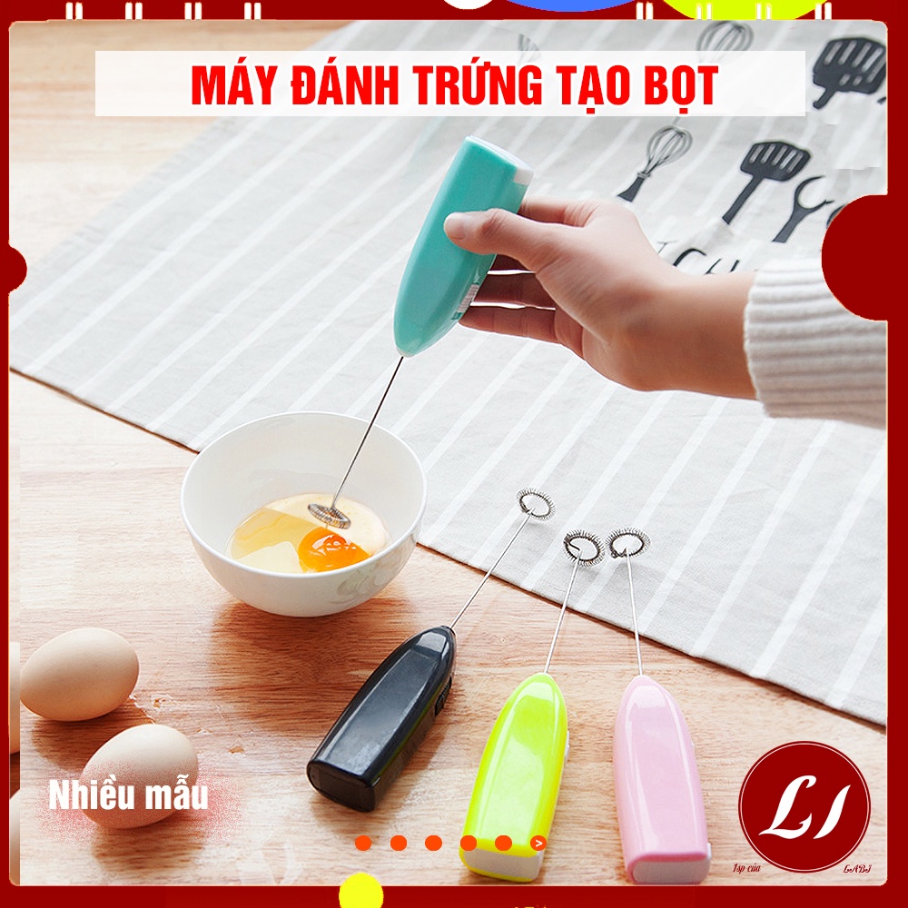 Máy TẠO BỌT tự động cầm tay tiện lợii, máy đánh trứng tạo bọt, máy đánh cà phê