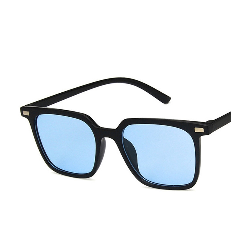 Kính mát hình vuông màu kẹo phong cách retro Hàn Quốc cho nữ