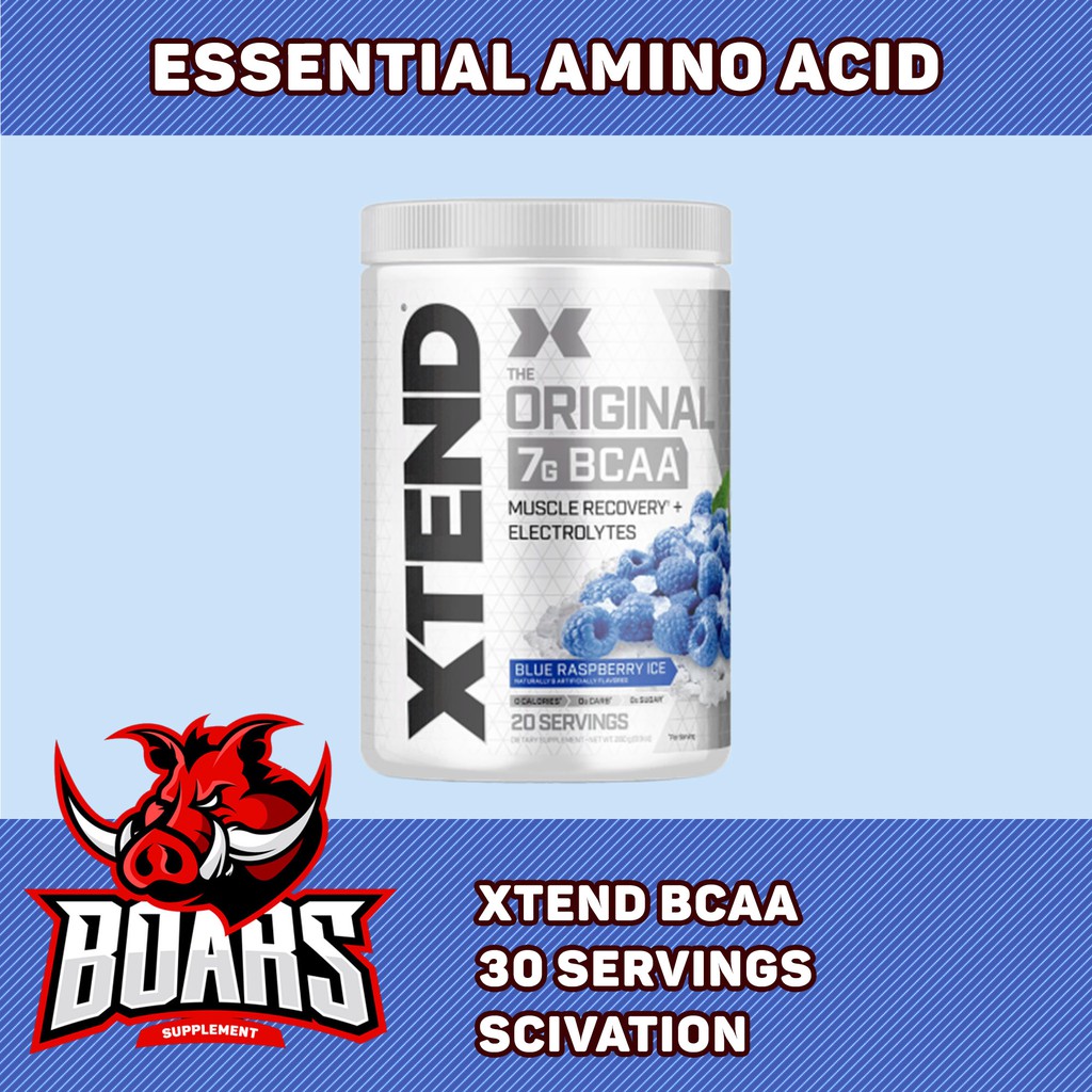 THỰC PHẨM BỔ SUNG XTEND BCAA - GIẢI KHÁT, PHỤC HỒI CƠ BẮP TRONG TẬP LUYỆN (30 LẦN DÙNG)