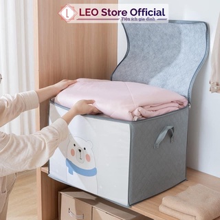 Túi vải đựng chăn màn giỏ quần áo chống ẩm đóng gói du lịch đa năng có thể gấp gọn