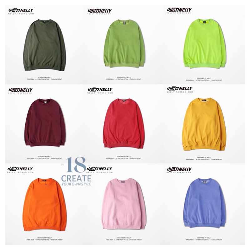 Áo sweater nỉ lông Nelly