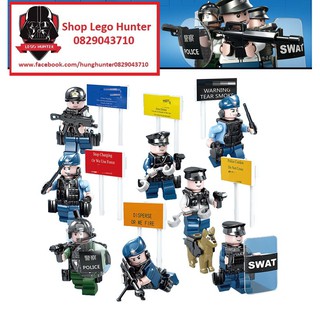 Xếp Hình police city Cảnh sát Hong Kong ( bán lẻ ) SY 1488