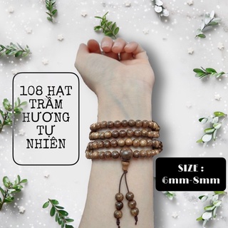 Vòng Đeo Tay Trầm Hương 108 Hạt