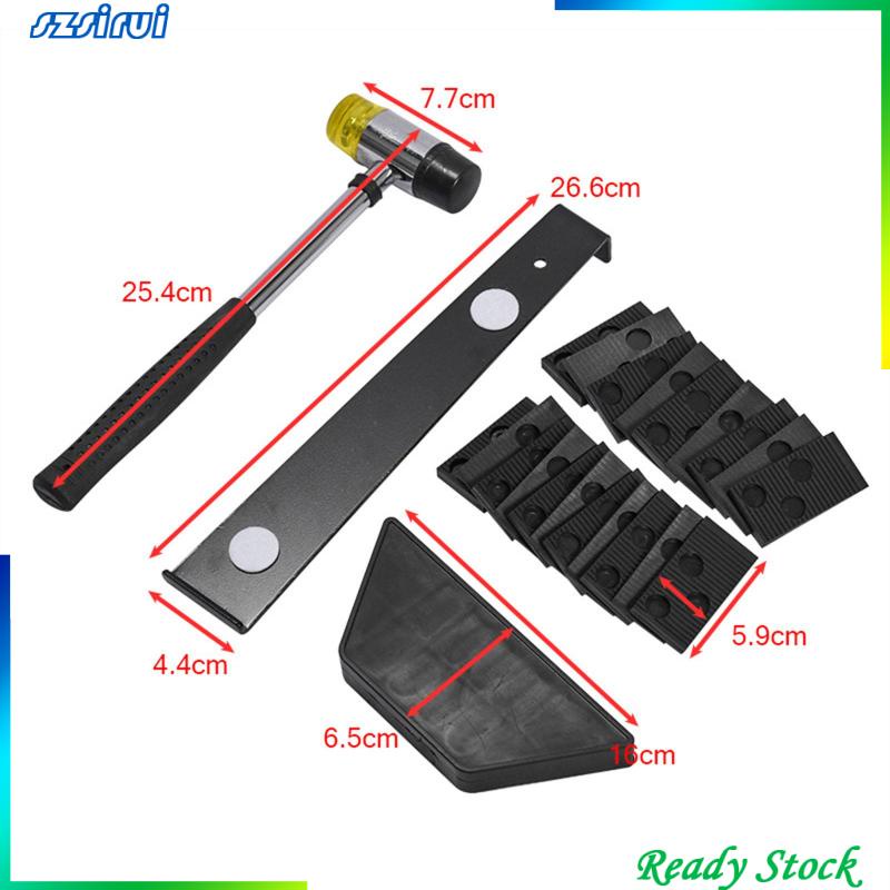 Bộ Dụng Cụ Lắp Đặt Sàn Gỗ + 20 Miếng Đệm