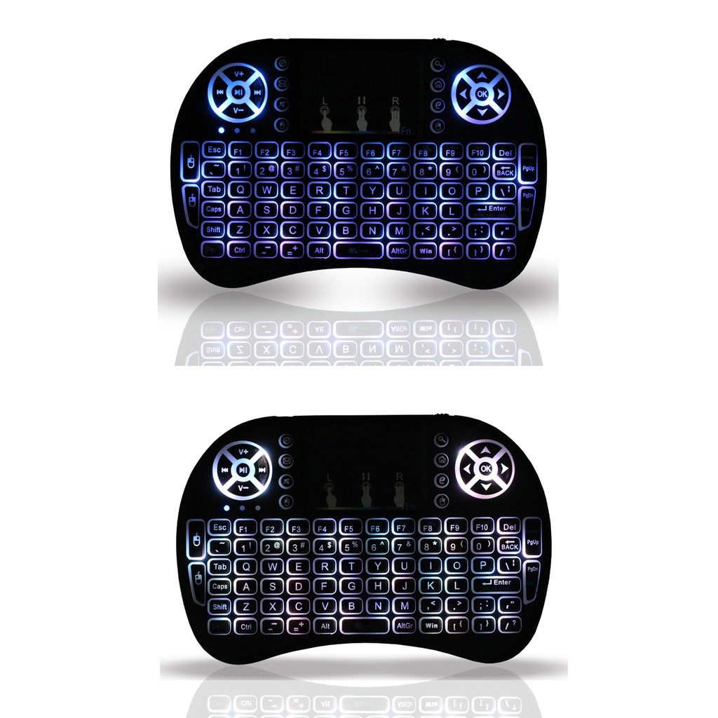 Bàn phím mini kiêm chuột bay có đèn không dây siêu tiện lợi Bảo hành 1 năm ILEPO K024 bàn phím chuột bay | BigBuy360 - bigbuy360.vn
