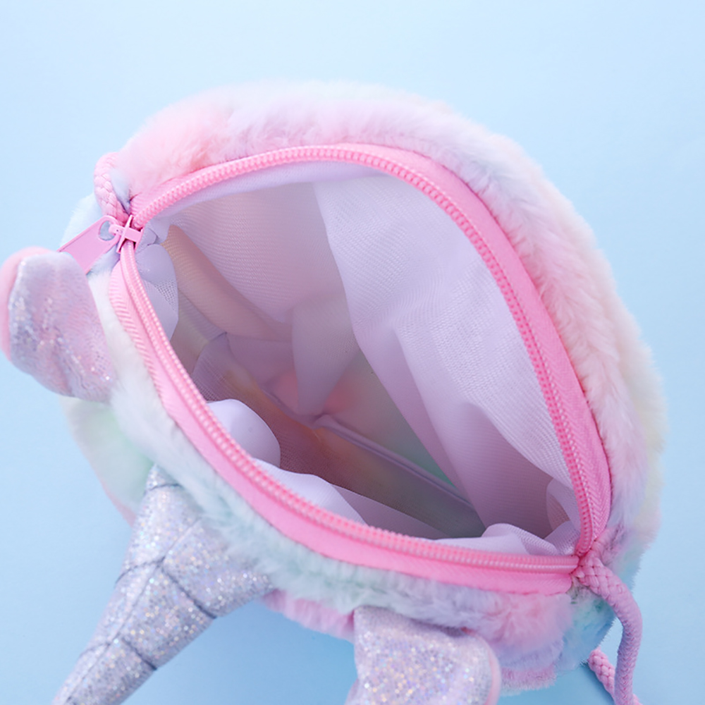 Túi Đeo Chéo In Hình Ngựa Một Sừng Dễ Thương Cho Bé