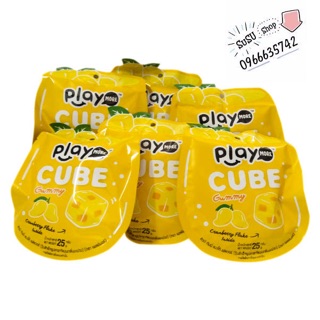 Kẹo dẻo Cube vị xoài play more ( gói lẻ) 25gram