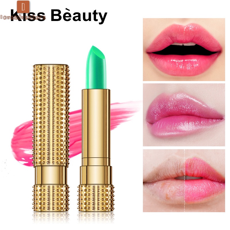 Aloe Vera Color Changing Lipstick Moisturizing Nature Lip Balm Long Lasting Nourish Lips Care Makeup