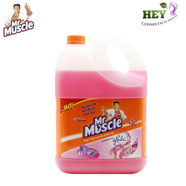 Nước Lau Sàn Mr Muscle 4L