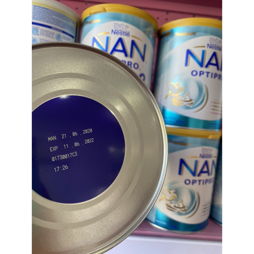 Sữa Nan Nga đủ số 1,2,3,4 800g (mẫu mới nhất)