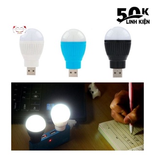 Bóng đèn led usb 5v, bóng đèn sáng dùng sạc dự phòng