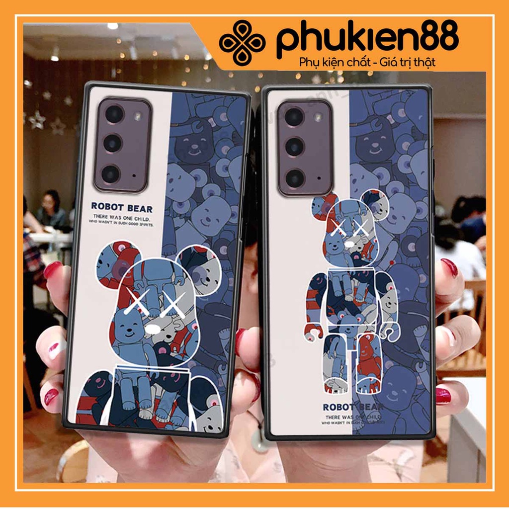 Ốp lưng Samsung Note 20 Plus / Note 20 Ultra / Note 20+ hình Robot Bear, Kawsnc bảo vệ điện thoại