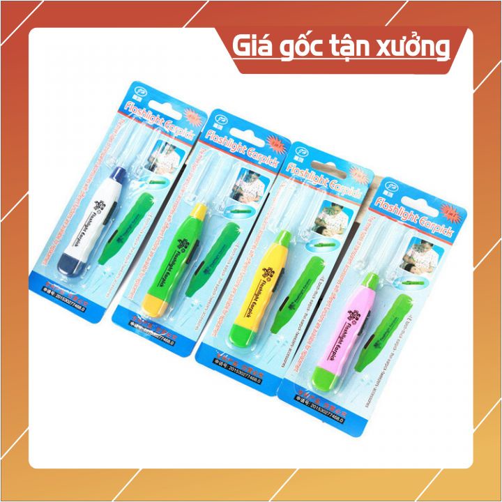 Cây lấy ráy tai có đèn soi sáng