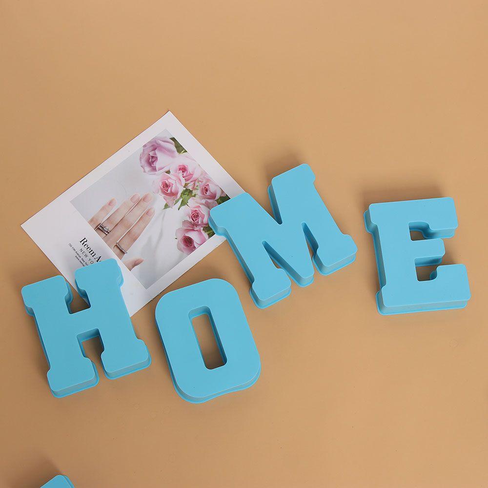 WTTLE Khuôn Silicone Làm Đồ Thủ Công DIY Hình Chữ Happy Birthday