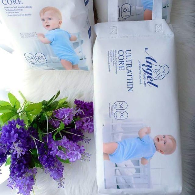 Bỉm quần Angel size M40/L38/XL36/XXL34