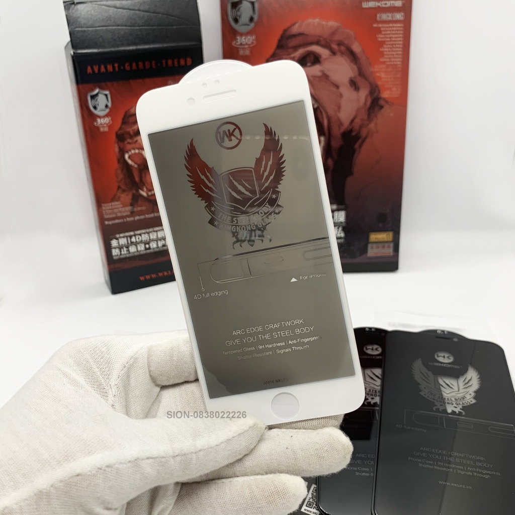 Kính cường lực KINGKONG chống nhìn trộm cho XsMax/11promax - hàng chính hãng