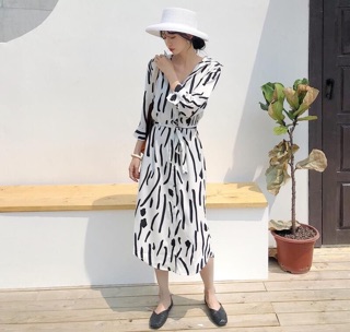 Đầm sơ mi dài [kèm hình chụp thật]