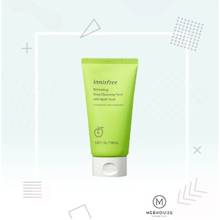 Sữa Rửa Mặt chiết Xuất Táo Innisfree Apple Seed Deep Cleansing Foam 150ml