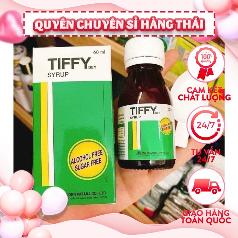 Siro Tiffy 60ml thái lan