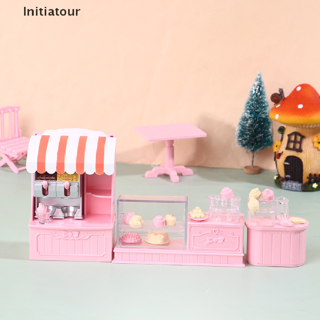 Mô Hình Tủ Kem Mini Tỉ Lệ 1: 12 Trang Trí Nhà Búp Bê