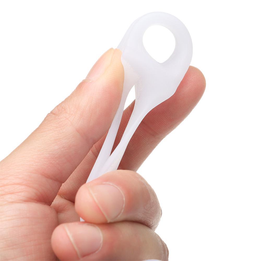 NIUYOU 1 Cặp Đệm Silicone Tách Ngón Chân Cái