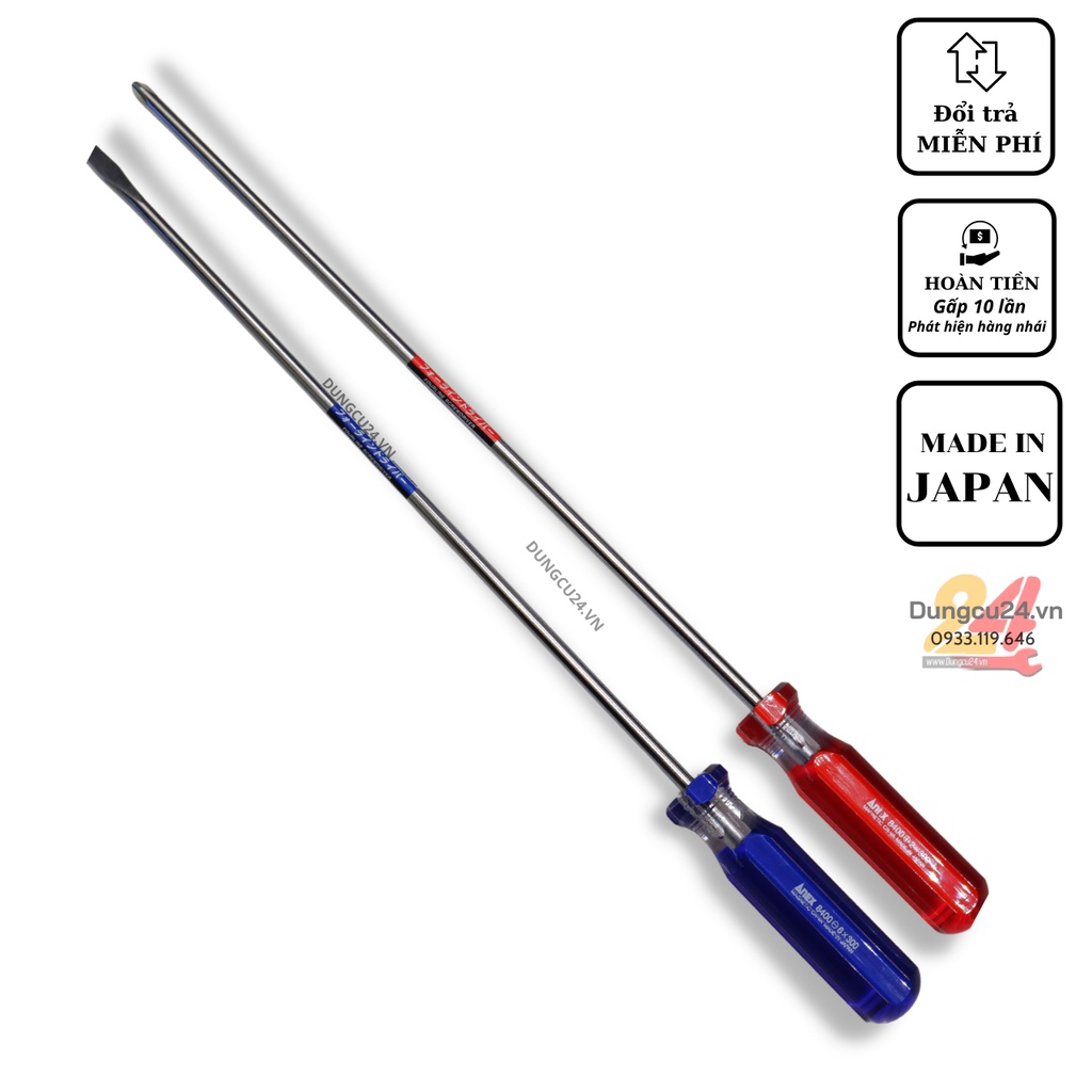 Tua vít Nhật ANEX 8400 chịu được dầu nhớt [made in japan]