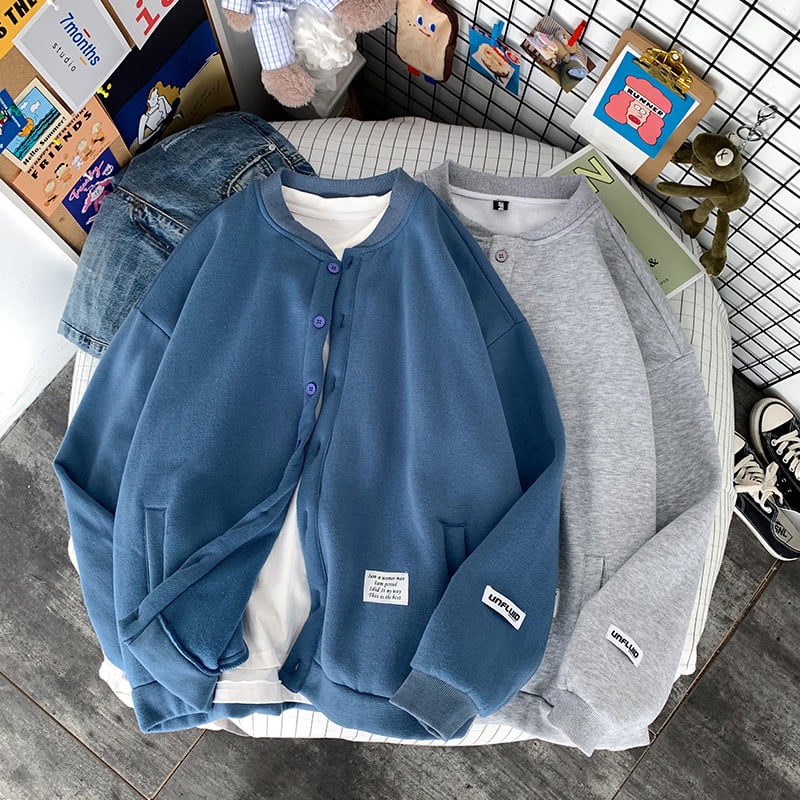 Áo Khoác Cardigan Dài Tay Dễ Thương Học Sinh- Sinh Viên/ Áo Len Dài Tay phong cách nhật bản.