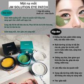 Mặt Nạ Mắt JM Solution Dưỡng Ẩm Trị Bọng Mắt Thâm