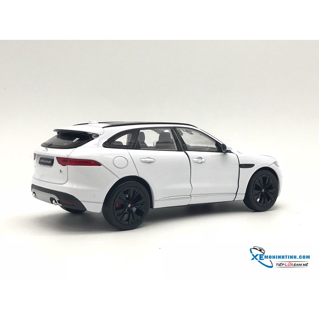 XE MÔ HÌNH TĨNH Jaguar F-Pace WELLY 1:24 (Trắng)